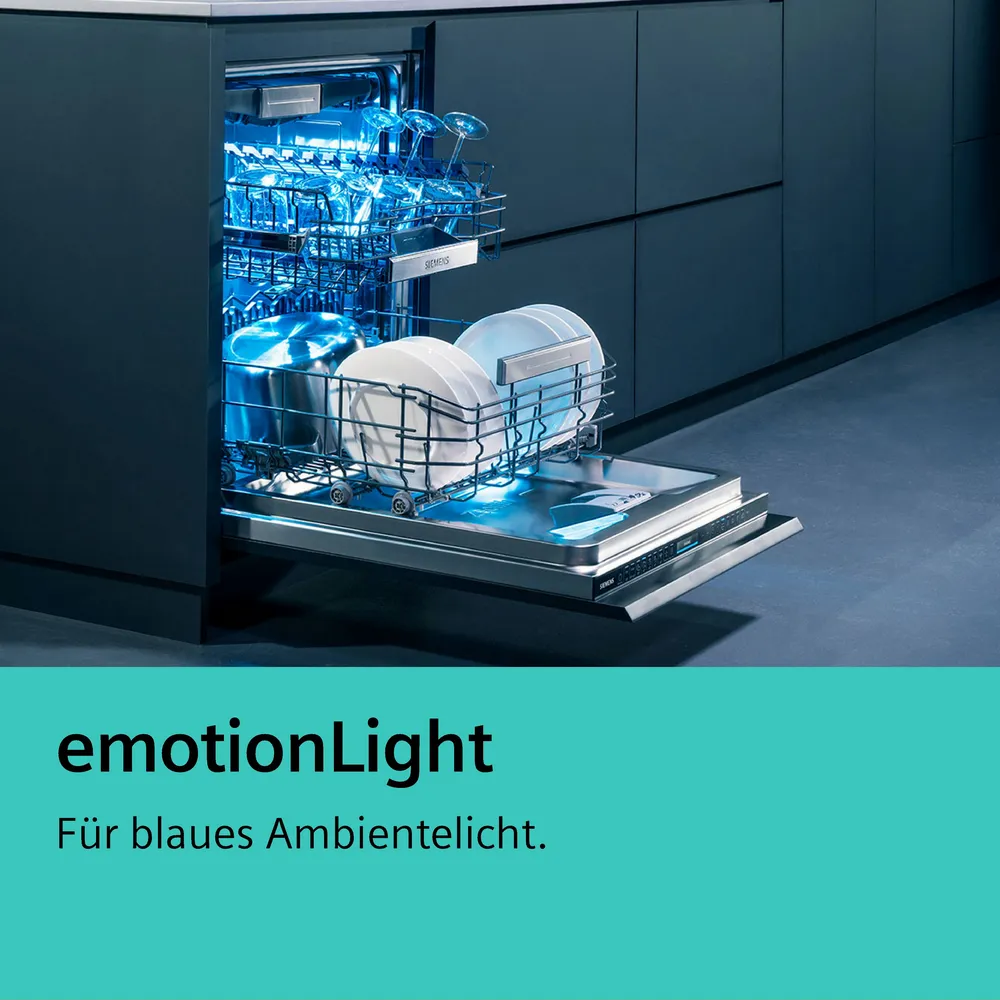 Siemens diskmaskin SN65EX12CE iQ500, med Zeolith-torkning, WiFi & toppkorg