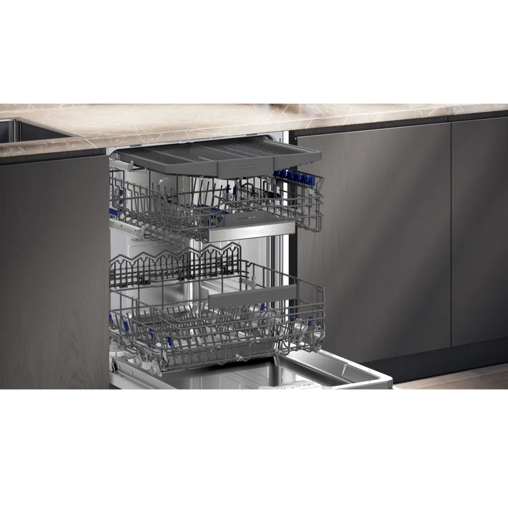 Siemens diskmaskin SN65EX12CE iQ500, med Zeolith-torkning, WiFi & toppkorg