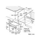 Siemens ugn med ånga HR532GBS3 iQ300, smart och stilren med varmluft & grill