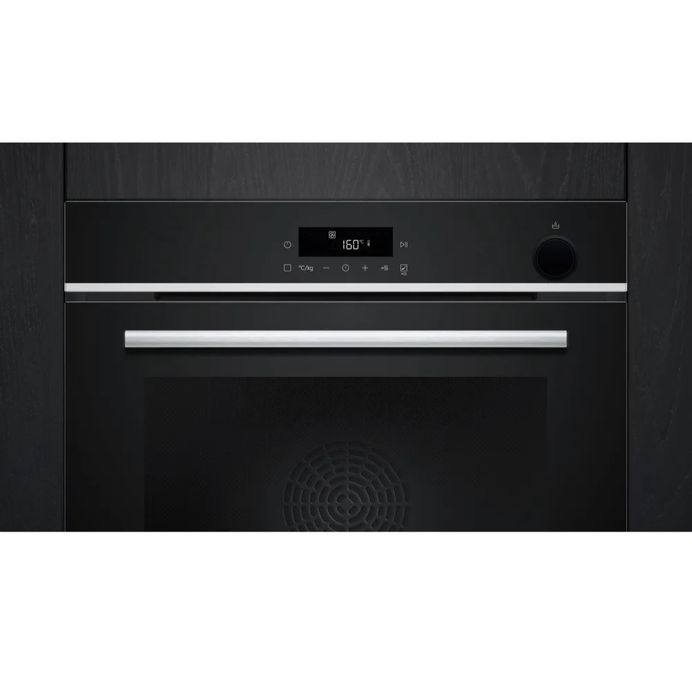 Siemens ugn med ånga HR532GBS3 iQ300, smart och stilren med varmluft & grill