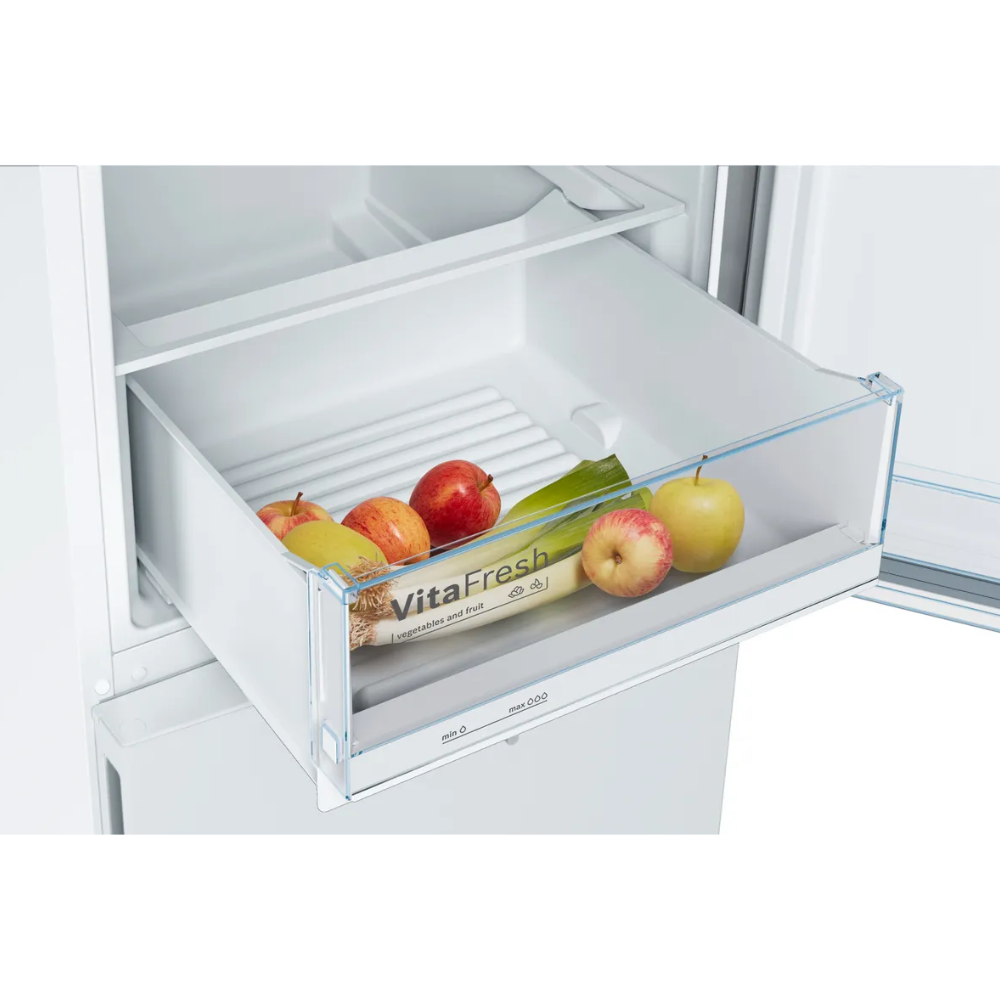 Bosch kyl-frys KGV36VWEAS Serie 4 klassisk vit modell med VitaFresh & låg energi