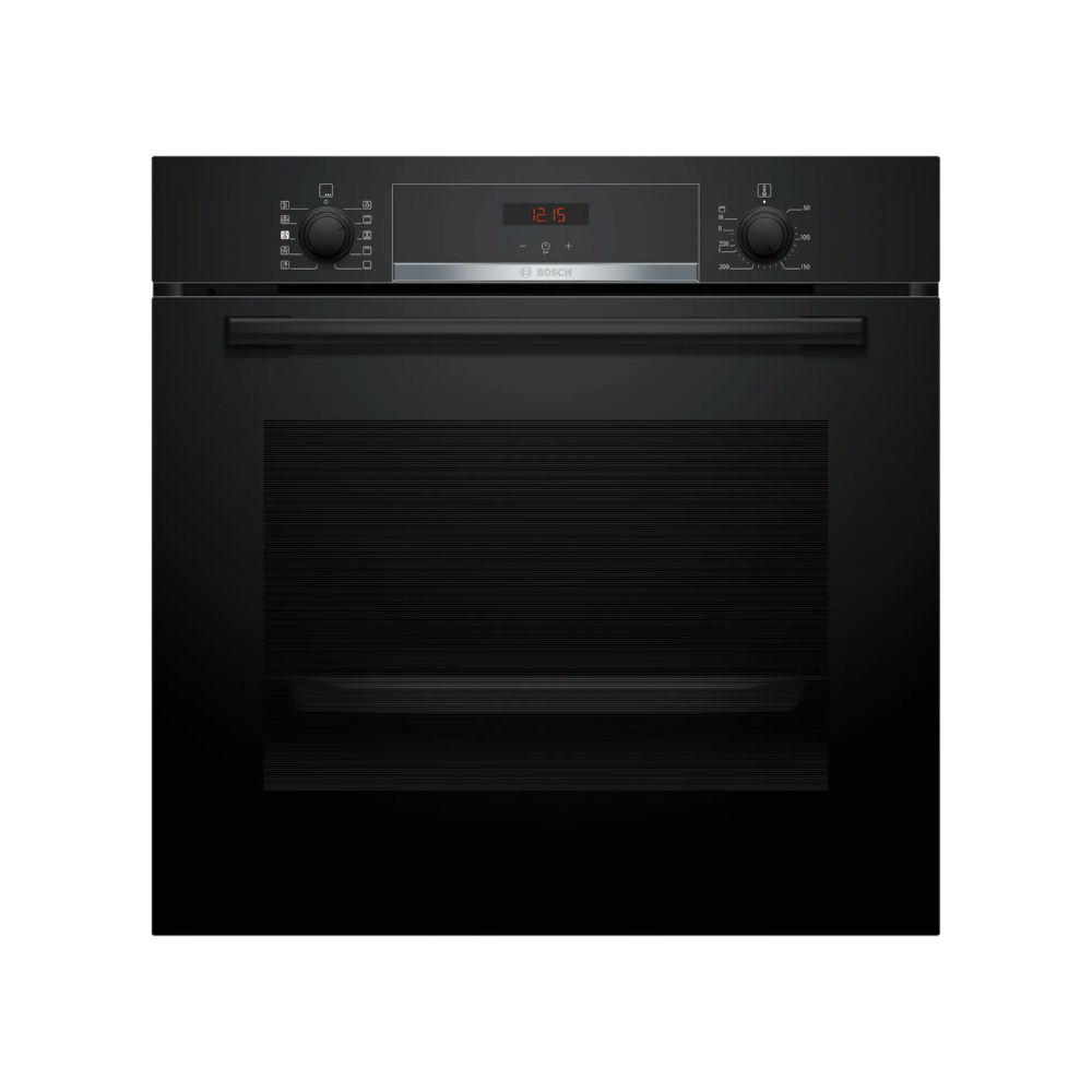 Bosch inbyggnadsugn HQA534BB3 Serie 4, modern & funktionell med stilren svart yt