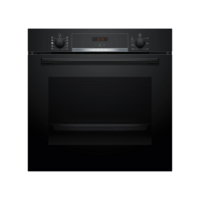 Bosch inbyggnadsugn HQA534BB3 Serie 4, modern & funktionell med stilren svart yt