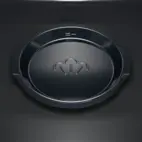 Bosch inbyggnadsugn HQA534BB3 Serie 4, modern & funktionell med stilren svart yt