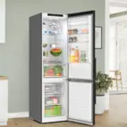 Bosch kyl-frys KGN39VXCT Serie 4, rostfri yta & BigBox-funktion för extra förvar