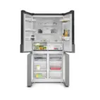 Siemens iQ300 Kyl/Frys KF96NVPEA 91cm, Borstat Stål, hyperFresh, noFrost, LED-b