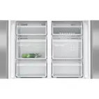 Siemens iQ300 Kyl/Frys KF96NVPEA 91cm, Borstat Stål, hyperFresh, noFrost, LED-b