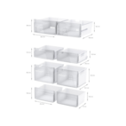 Siemens iQ300 Kyl/Frys KF96NVPEA 91cm, Borstat Stål, hyperFresh, noFrost, LED-b