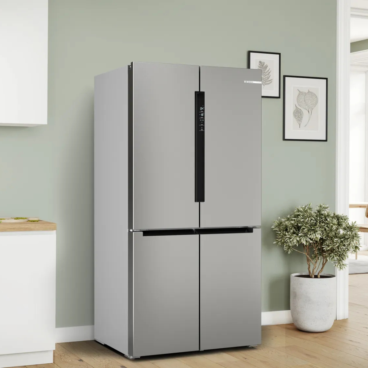 Bosch Serie 4 French Door Kyl/Frys KFN96VPEA 91 cm VitaFresh XXL, NoFrost, LED-b