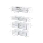 Bosch Serie 4 French Door Kyl/Frys KFN96VPEA 91 cm VitaFresh XXL, NoFrost, LED-b