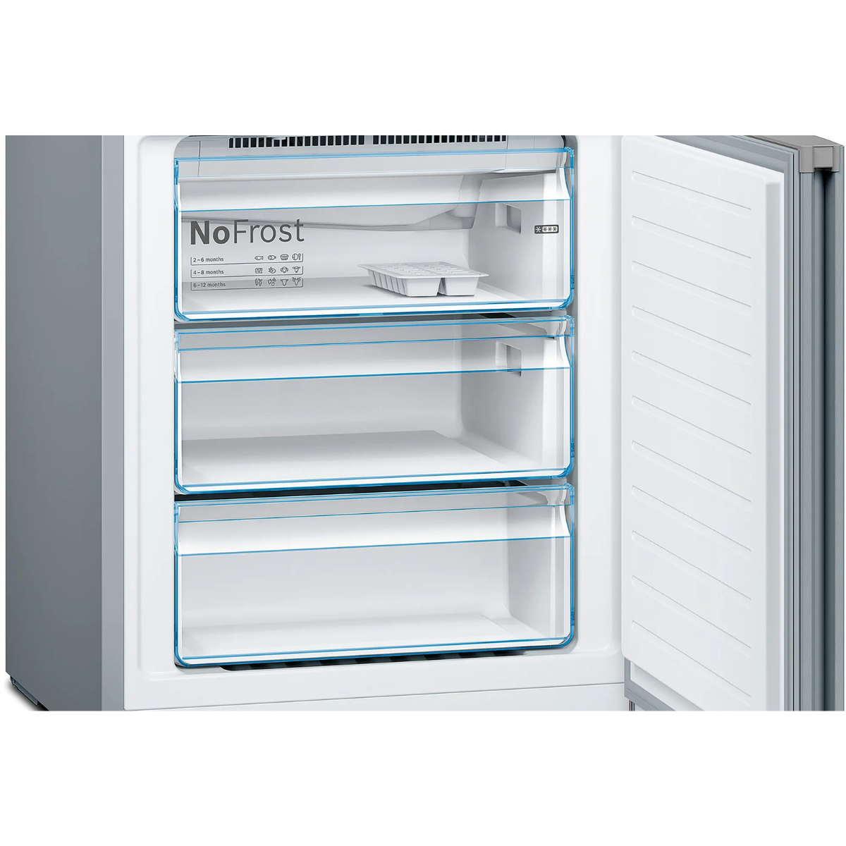 Bosch Serie 4 KGN49XLEA Kyl/Frys 70 cm VitaFresh, NoFrost, LED-belysning