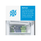 Bosch Serie 4 KGN49XLEA Kyl/Frys 70 cm VitaFresh, NoFrost, LED-belysning