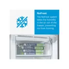 Bosch Serie 4 KGN49XLEA Kyl/Frys 70 cm VitaFresh, NoFrost, LED-belysning