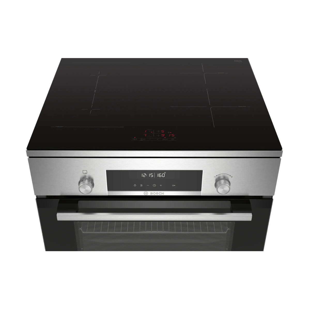 Bosch Serie 6 Induktionsspis HLS79W351U 60 cm, AutoPilot, stektermometer, pyro