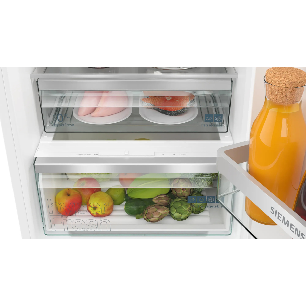 Siemens iQ300 Integrerad Kyl/Frys KI86NVSE0 177 cm, NoFrost, hyperFresh