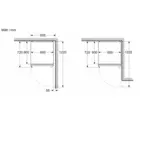Bosch kyl-frys KGN36VXCT Serie 4, svart modell med VitaFresh & LED-belysning
