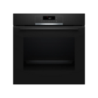 Bosch inbyggnadsugn HBA571BB3 Serie 4, svart design, med effektiv varmluft