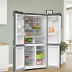 Bosch Serie 6 KFN96AXEA 183 cm French Door Kyl/Frys, VitaFresh XXL Pro