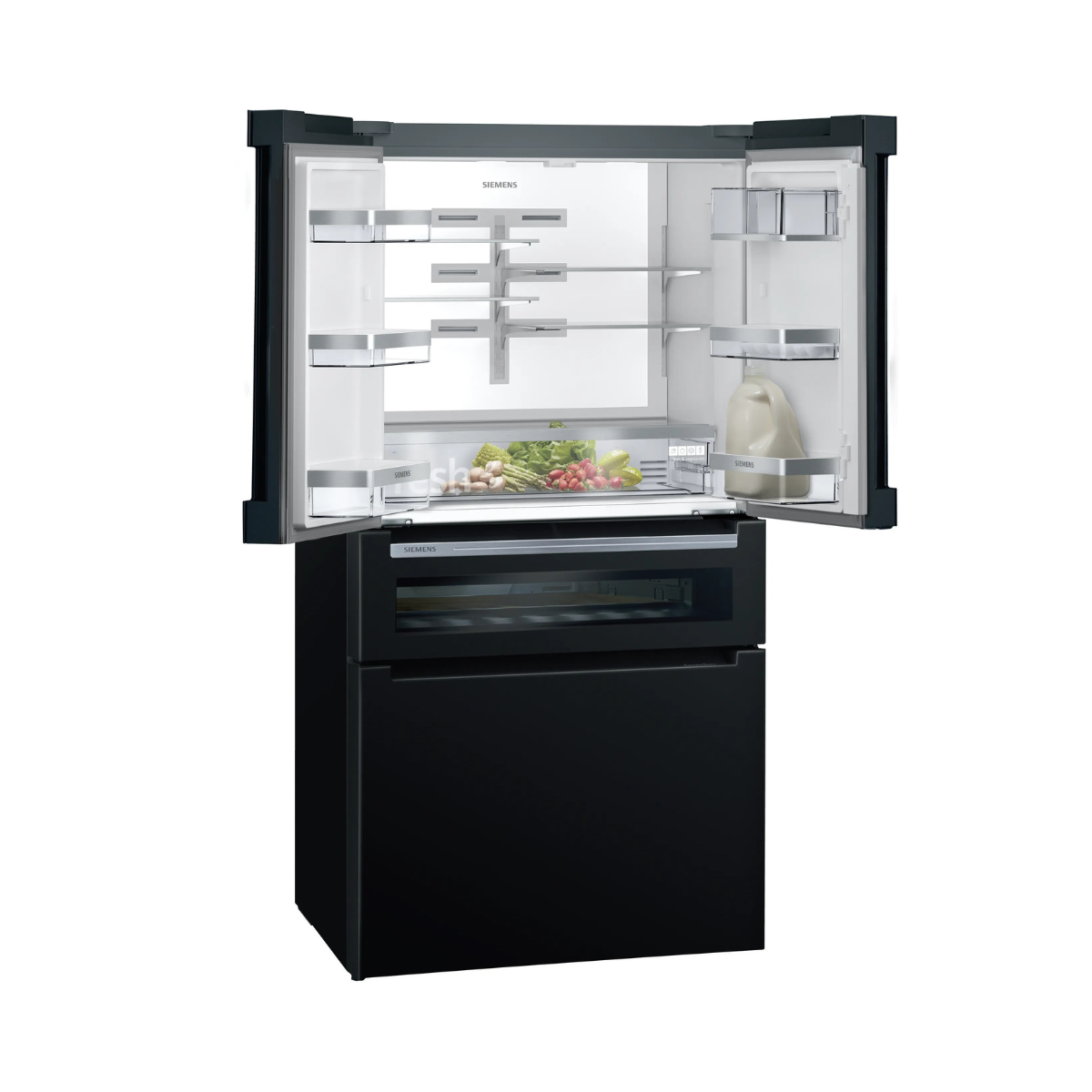 Siemens iQ700 KF96RSBEA 183 cm French Door Kyl/Frys, NoFrost, IceTwister