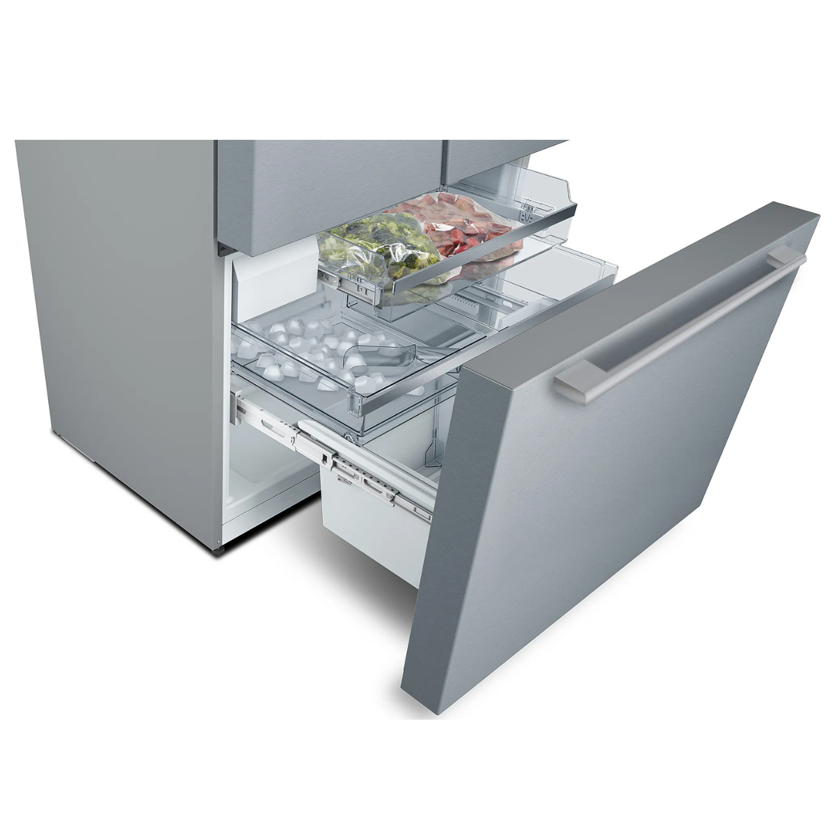 Bosch Serie 8 KFF96PIEP 183 cm French Door Kyl/Frys, NoFrost, VitaFresh Pro