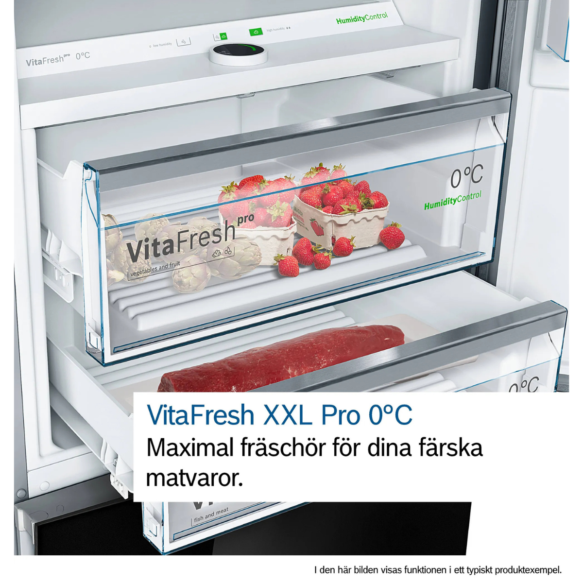 Bosch Serie 8 KFF96PIEP 183 cm French Door Kyl/Frys, NoFrost, VitaFresh Pro