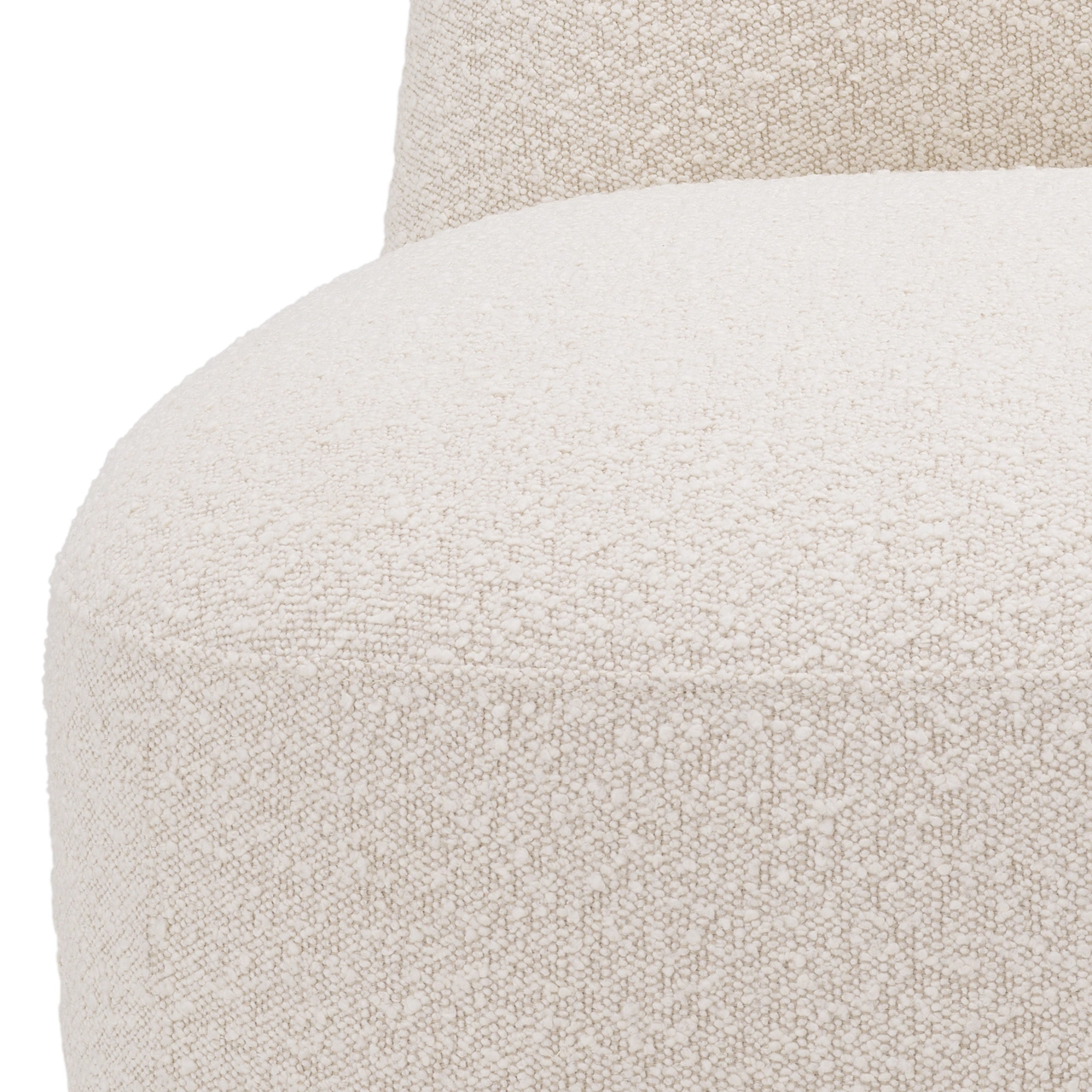 Fåtölj Björn Bouclé Cream