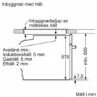 Siemens inbyggnadsugn HB271ABS3 iQ300, varmluft, energieffektiv & elegant rostfr
