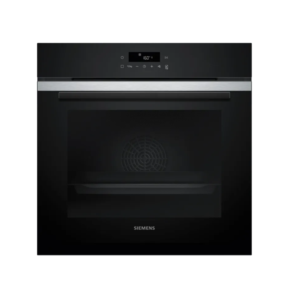 Siemens inbyggnadsugn HB271ABS3 iQ300, varmluft, energieffektiv & elegant rostfr