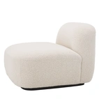 Fåtölj Björn Bouclé Cream