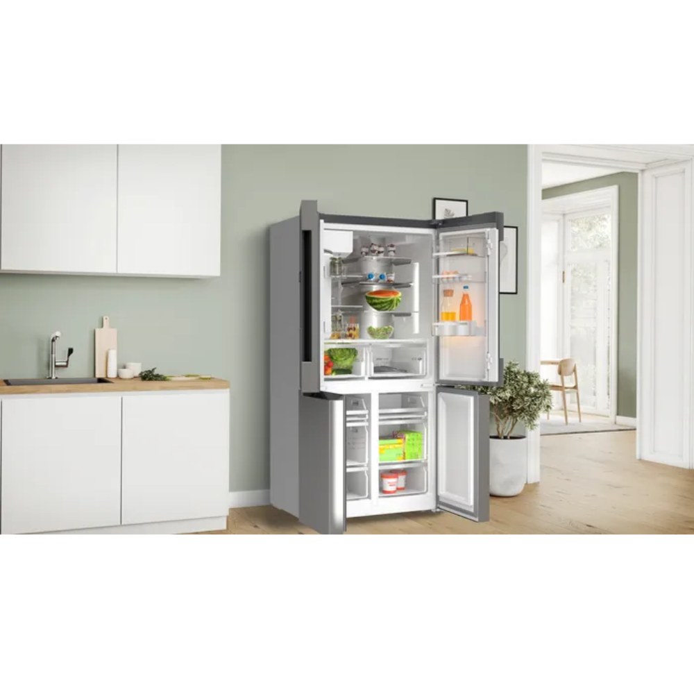 Bosch kyl-frys KFD96APEA Serie 6, fransk dörrdesign med ismaskin & VitaFresh, ro