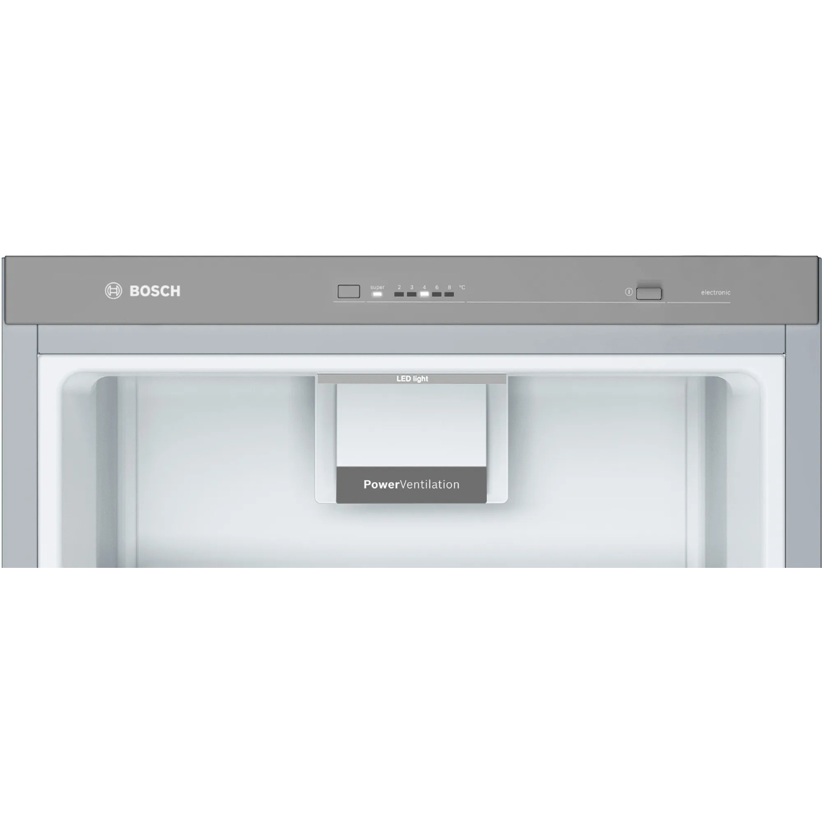 Bosch Serie 4 KSV33VLEP 176 cm Fristående Kylskåp, VitaFresh, SuperCooling