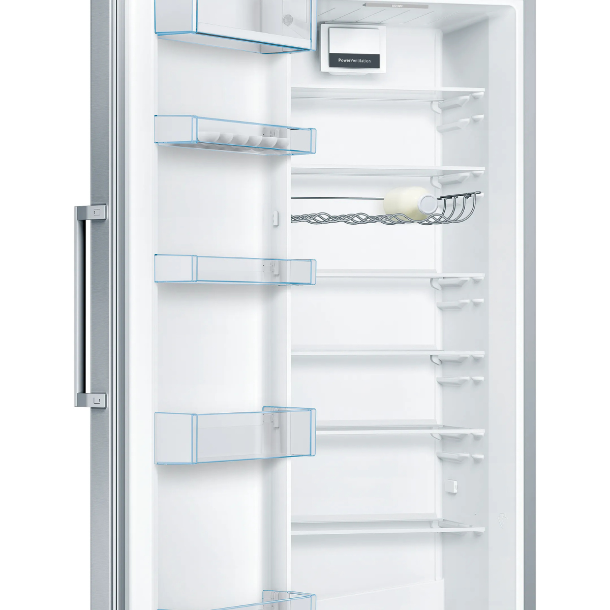 Bosch Serie 4 KSV33VLEP 176 cm Fristående Kylskåp, VitaFresh, SuperCooling