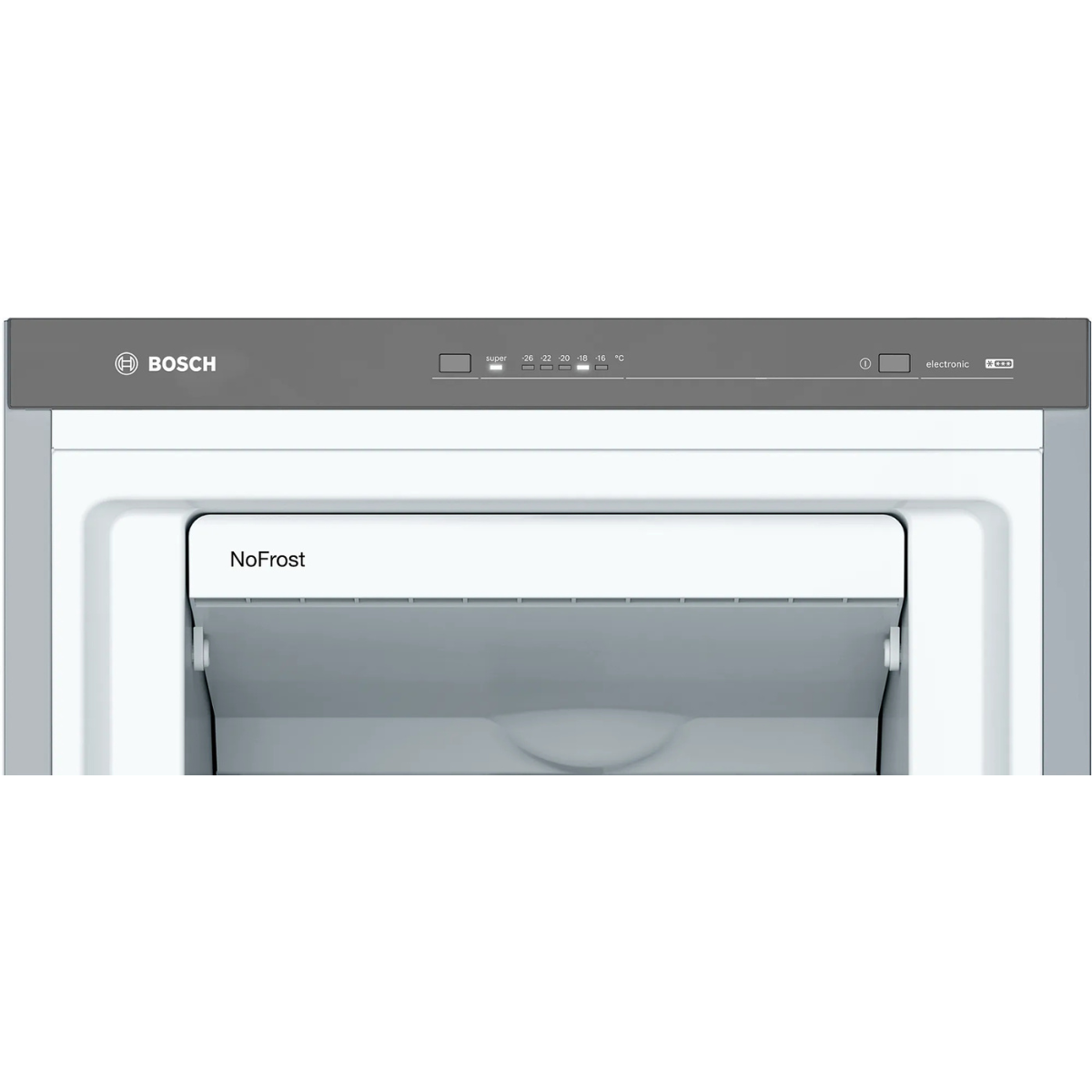 Bosch Serie 4 GSN33VLEP 176 cm Fristående Frysskåp, NoFrost, SuperFreezing