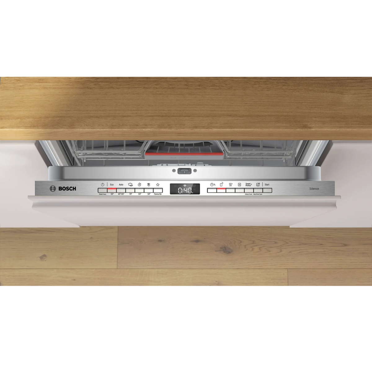 Bosch Serie 4 SMV4HVX00E 60 cm Helintegrerad Diskmaskin, VarioDrawer