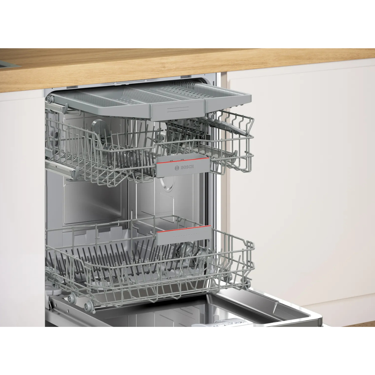 Bosch Serie 4 SMV4HVX00E 60 cm Helintegrerad Diskmaskin, VarioDrawer