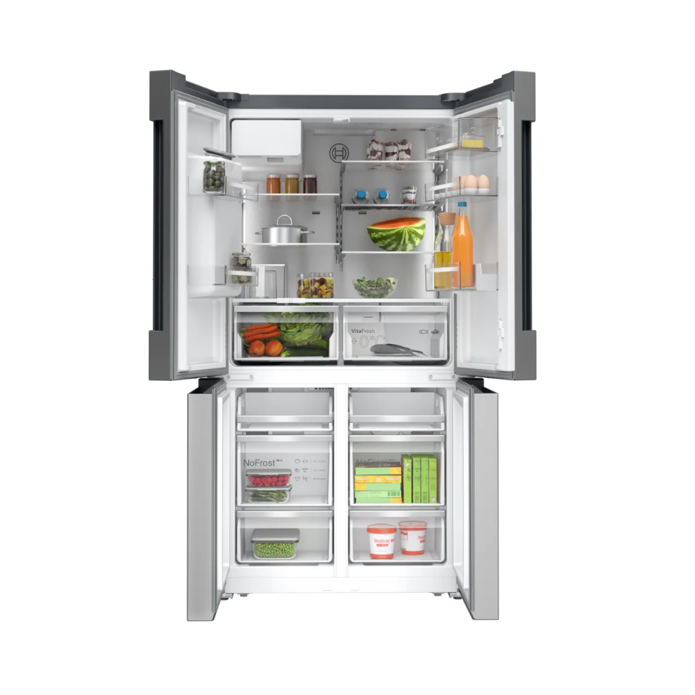 Bosch kyl-frys KFI96APEA Serie 6, fransk dörrdesign med VitaFresh