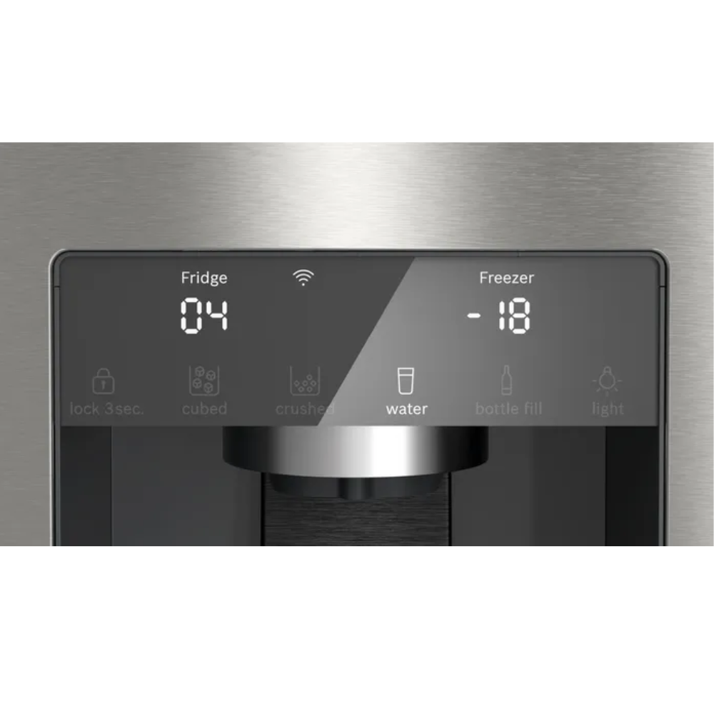 Bosch kyl-frys KFI96APEA Serie 6, fransk dörrdesign med VitaFresh