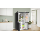 Bosch French Door kyl/frys KFI96AXEA med NoFrost och vattentank, svart rostfri