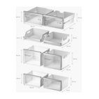 Bosch French Door kyl/frys KFI96AXEA med NoFrost och vattentank, svart rostfri