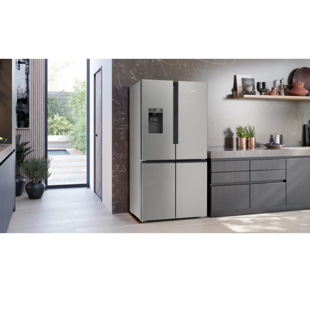 Siemens French Door kyl/frys KF96IAPEA med noFrost och hyperFresh i rostfritt
