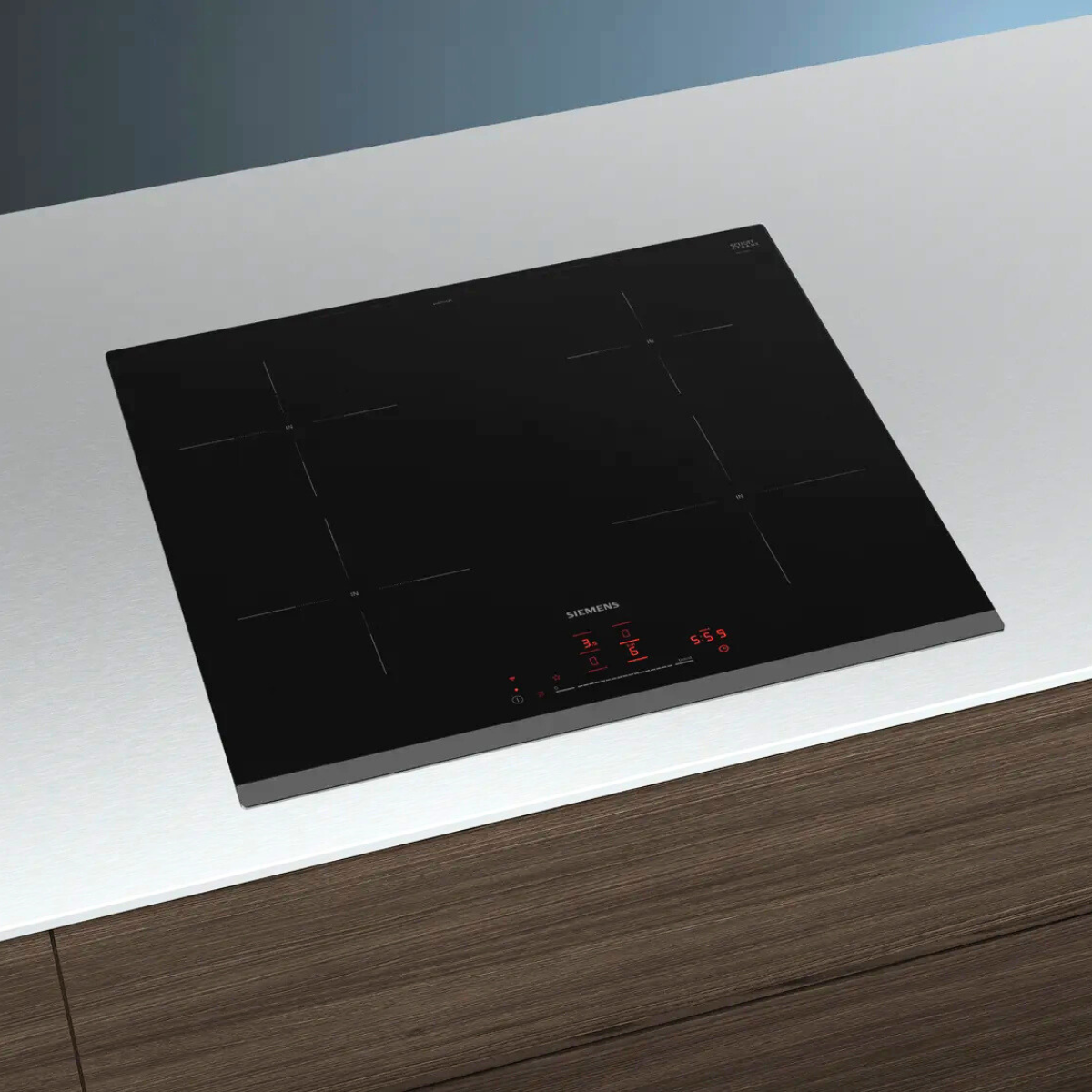 Siemens induktionshäll EH631HEB1E 60 cm iQ100, modern design & snabb uppvärmning