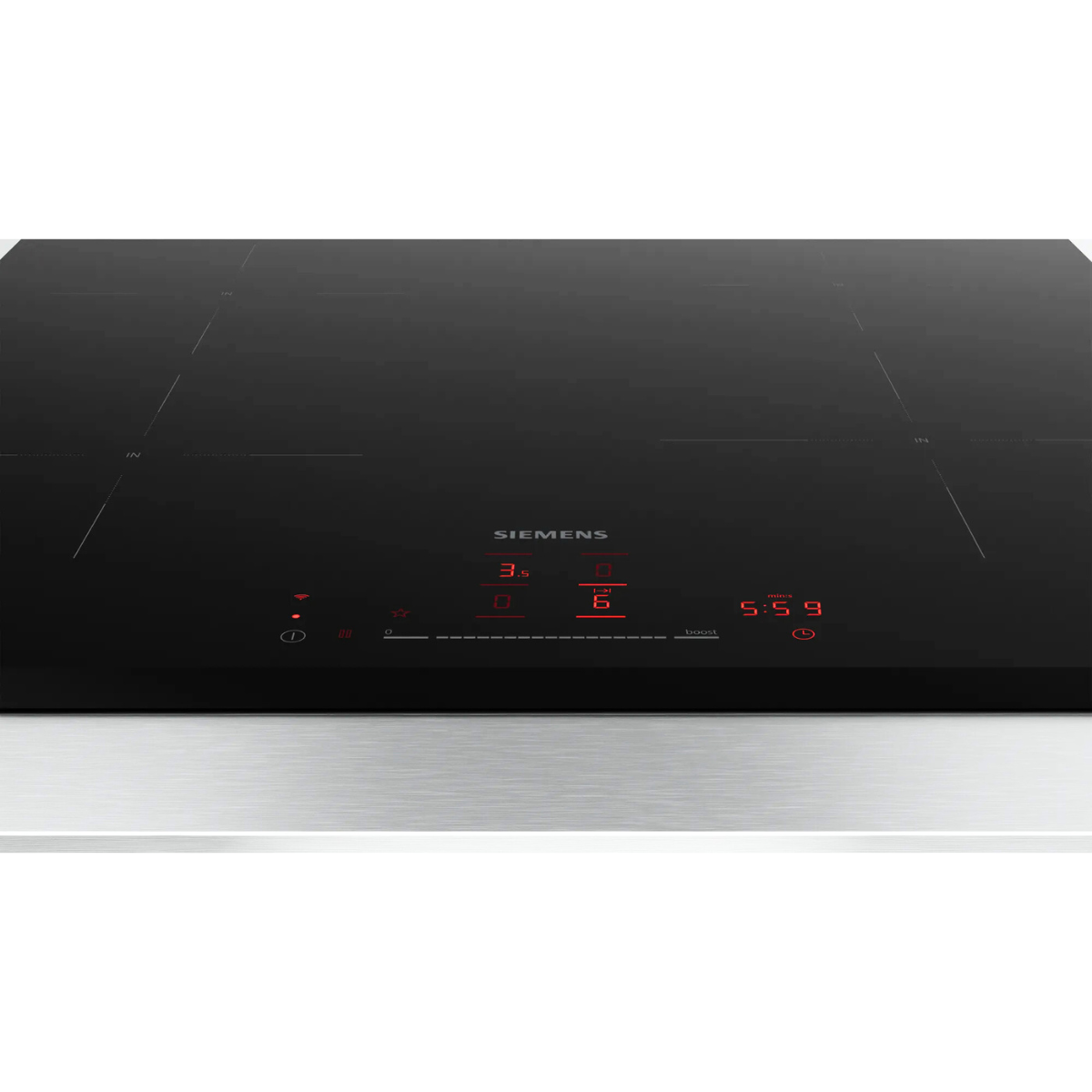 Siemens induktionshäll EH631HEB1E 60 cm iQ100, modern design & snabb uppvärmning