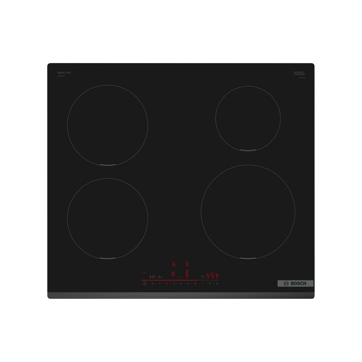 Bosch Serie 6 PIE631HB1E 60 cm Induktionshäll, DirectSelect, PowerBoost, Home