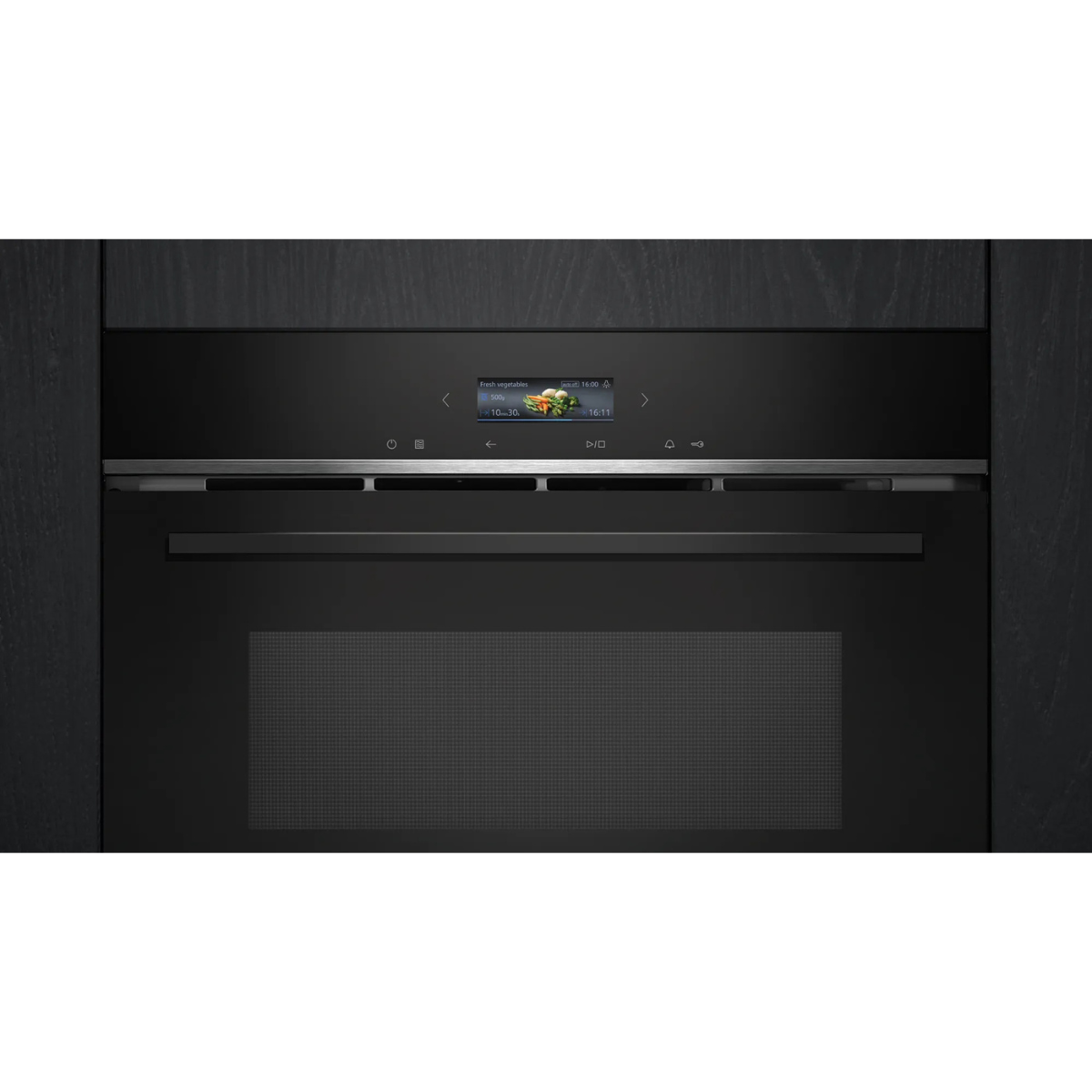 Siemens iQ700 CE732GXB1 60 cm Inbyggnadsmikrovågsugn med Grill, TFT-Touchdispl