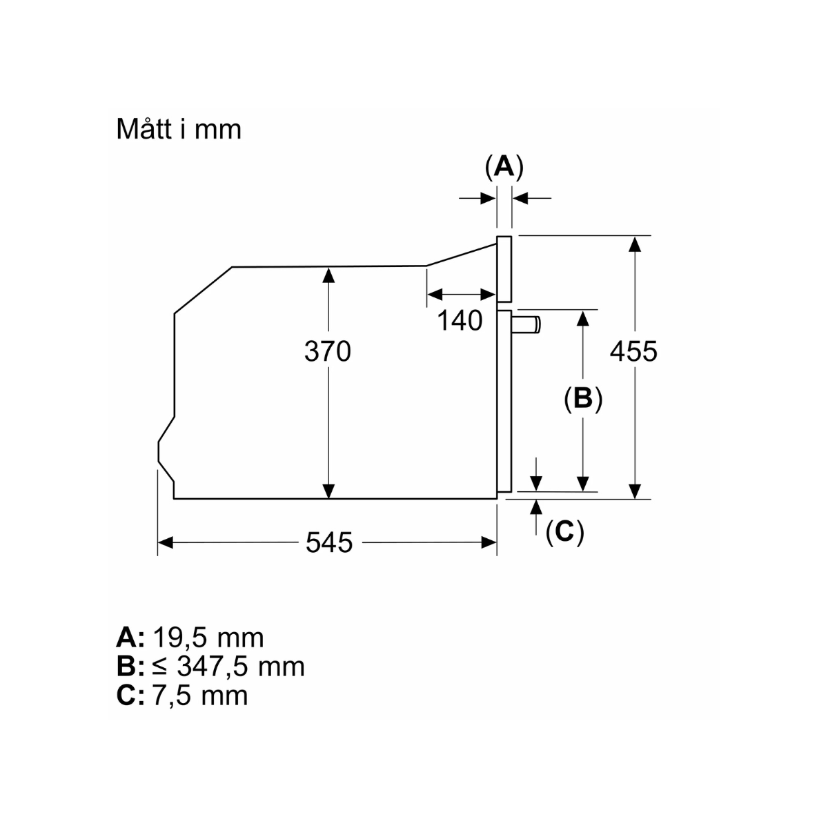 Siemens iQ700 CE732GXB1 60 cm Inbyggnadsmikrovågsugn med Grill, TFT-Touchdispl