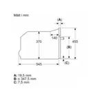 Siemens iQ700 CE732GXB1 60 cm Inbyggnadsmikrovågsugn med Grill, TFT-Touchdispl