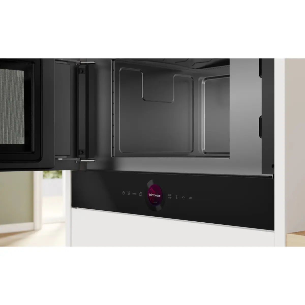 Bosch Serie 8 BFL7221B1 60 cm Inbyggnadsmikrovågsugn, 900 W, AutoPilot 7