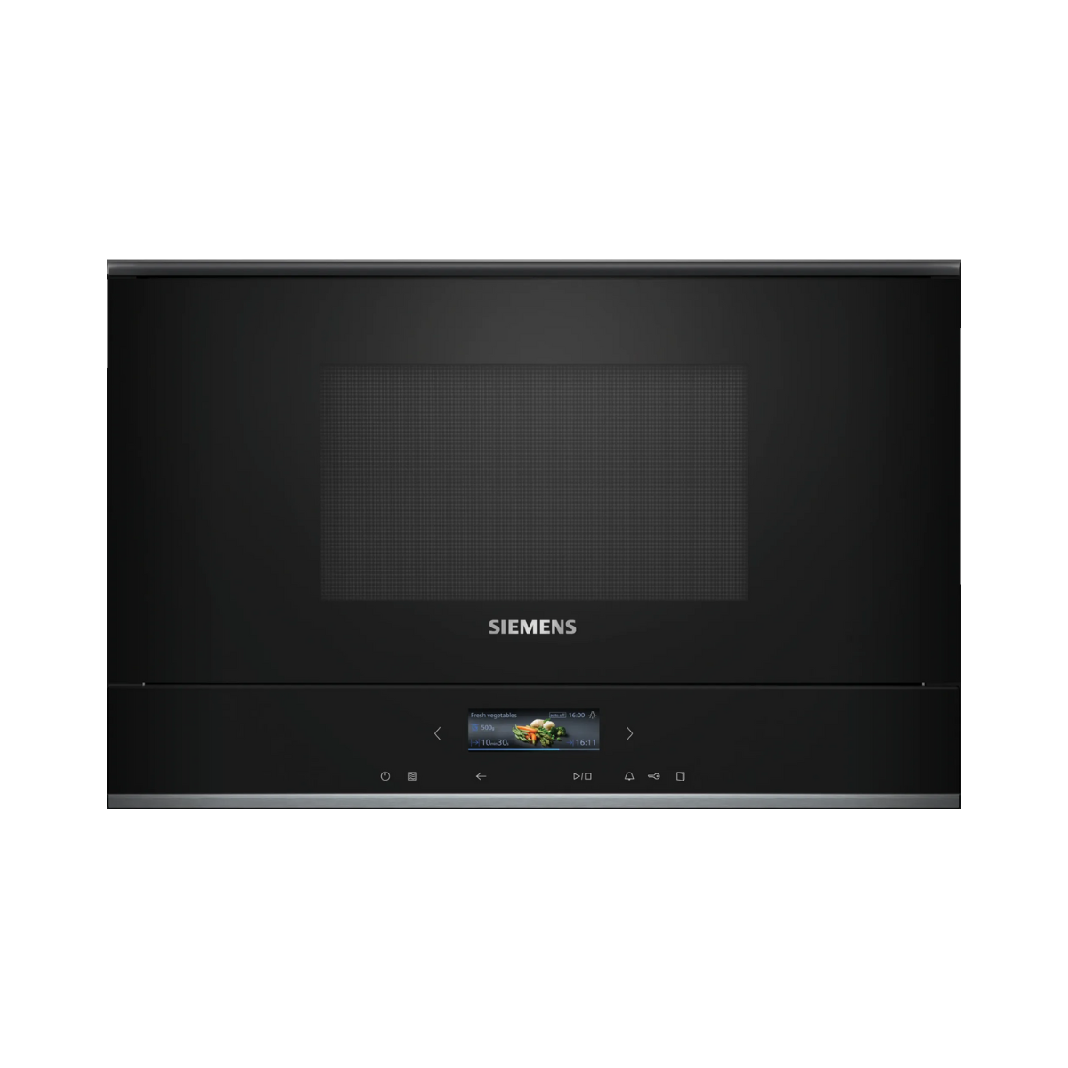 Siemens iQ700 BF722L1B1 60 cm Inbyggnadsmikrovågsugn, 900 W, AutoPilot 7