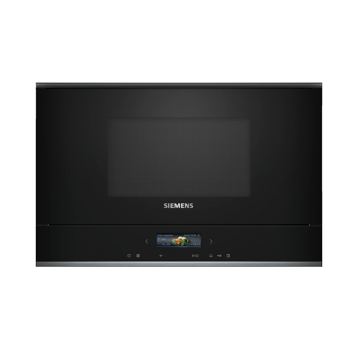 Siemens iQ700 BF722R1B1 60 cm Inbyggnadsmikrovågsugn, 900 W, AutoPilot 7