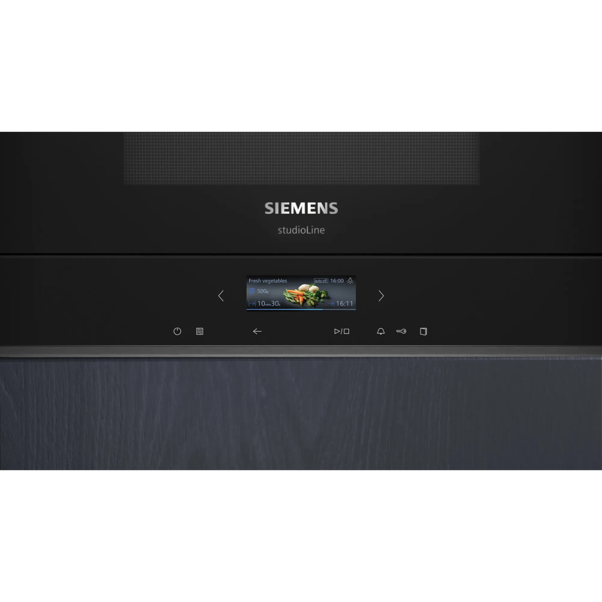 Siemens iQ700 BF722R1B1 60 cm Inbyggnadsmikrovågsugn, 900 W, AutoPilot 7